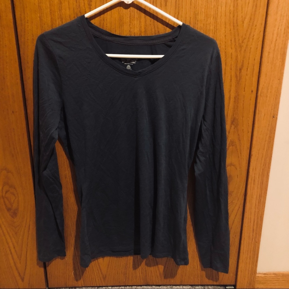 Merino wool baselayer top